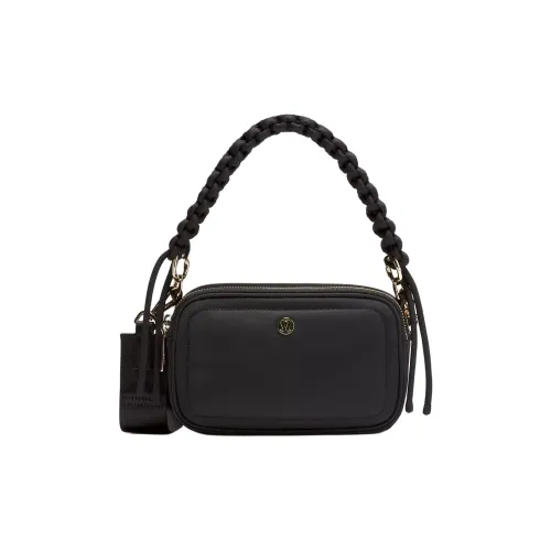 lululemon Переработанный нейлон Camera Сумка Сумка через плечо Сумка обычная Женская Черная