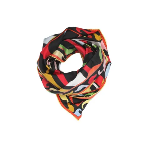 EMILIO PUCCI Шелковые шарфы для женщин Многоцветный