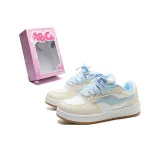 Кремовый синий