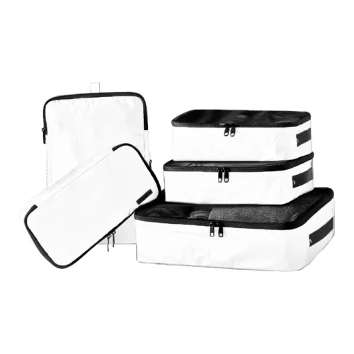 FANJI DuPont Бумага Набор из 5 Путешественных Сумок для Хранения Унисекс Белый
