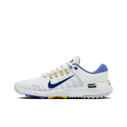 nike Free Golf Slip Resistant Abrasion Resistant Низкий Топ Обувь для гольфа Унисекс Серый Синий