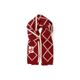 Красный, бежевый, двусторонний