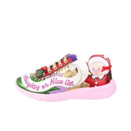 IRREGULAR CHOICE Checking It Twice Низкий топ Повседневная обувь Женская Розовая