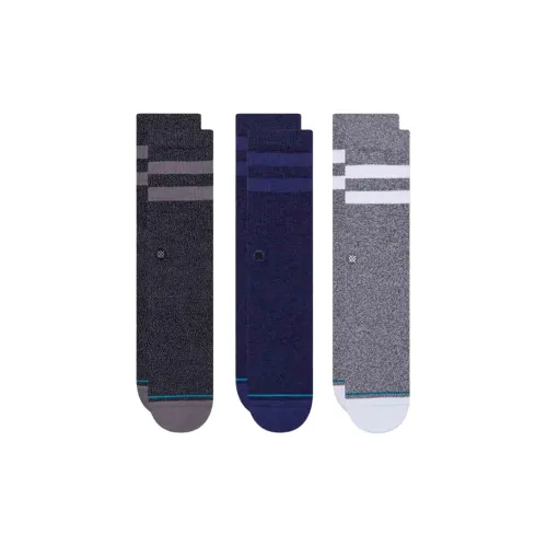 STANCE High Socks Unisex 3 Pack Gray STANCE Высокие носки Унисекс 3 упаковки Серый
