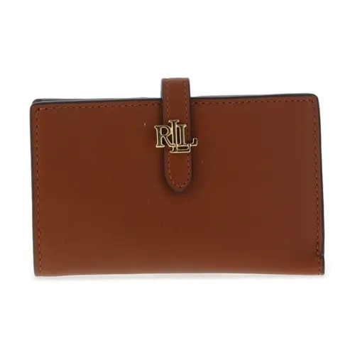 Ralph Lauren Кожа Кошелек Средний Женский Золотисто-коричневый