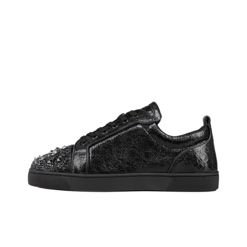 CL LUBOTING Louis Low Топ Скейтборд Кроссовки Мужские Черные