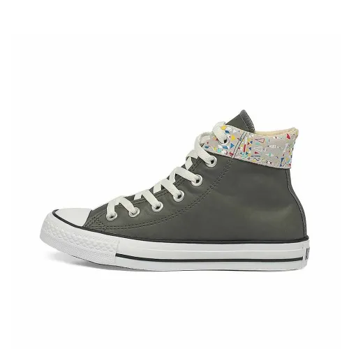 Converse Chuck Taylor All Star Slip Resistant Abrasion Resistant High Топ Скейтборд Кроссовки Женские Серые