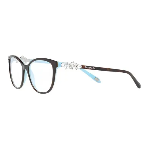 TIFFANY CO. Круглые оправы для очков женские черные