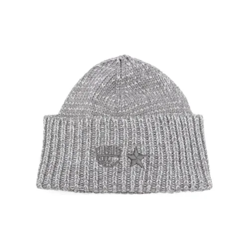 CHIARA FERRAGNI Акрил Polyester Polyamide Beanies Женские Серый