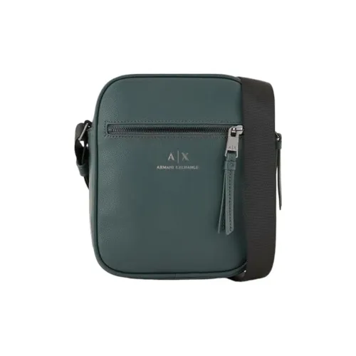 ARMANI EXCHANGEAE Полиэстер Сумка через плечо Мужская Темно-зеленая