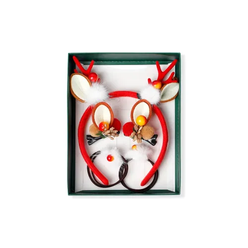 HANYUDIE Лось Заколка для волос Осенний Зимний Плюшевый Аксессуар для волос Фотография Essential Головной убор Ободок Ободки для волос Женские