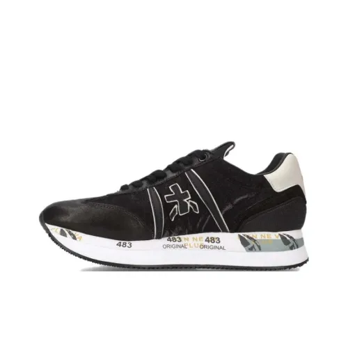 PREMIATA Conny Casual Low Top Черный/Белый Женские