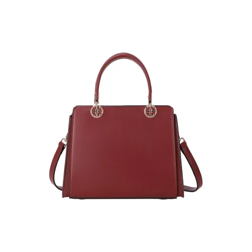 PAYOT Microfiber Synthetic Leather Wedding Bag Single Shoulder Regular Women's Burgundy Ecru PAYOT Микрофибра Синтетическая Кожа Свадебная Сумка Одно Плечо Стандартная Женская Бордовый Экрю