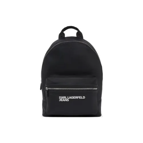 KARL LAGERFELD Переработанный полиуретан рюкзак стандартный мужской черный