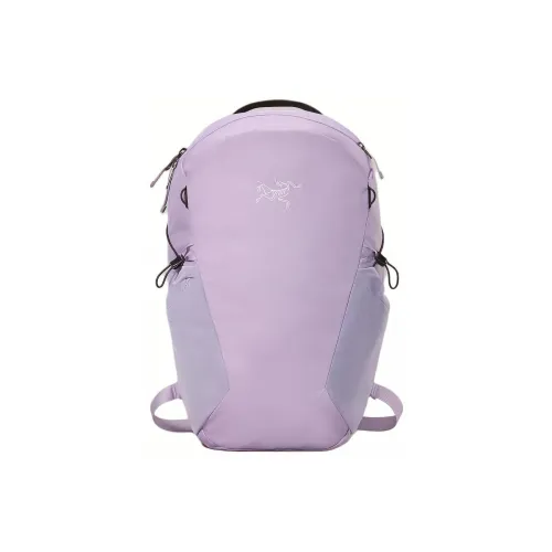Arcteryx 16L Альпинистский рюкзак Дорожная сумка На открытом воздухе Сумка Переработанный полиэстер Светло-фиолетовый Унисекс