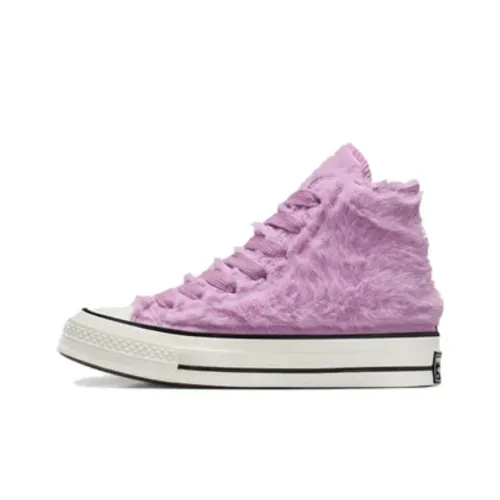 Converse Chuck 70 Противоскользящие Устойчивые к истиранию Высокие Кроссовки для скейтбординга Женские Фиолетовые