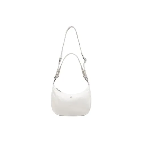 lululemon Переработанный нейлон Портативная сумка через плечо мини женская костяно-белая