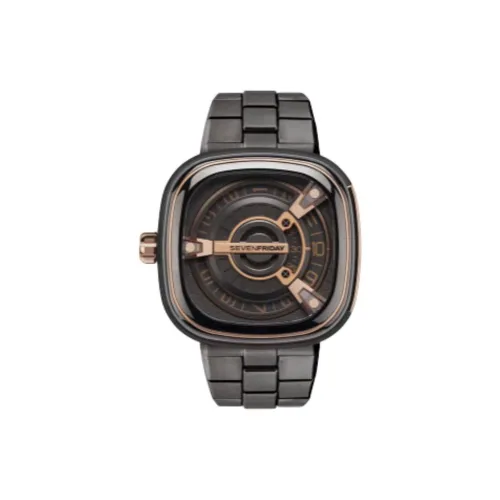 SEVENFRIDAY Автоматический Механический Часы для мужчин, 47 мм*47,6 мм, Серый