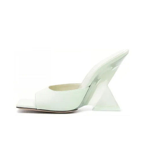 The Attico Devon Слипоны 10 см Женские Светло-зеленый