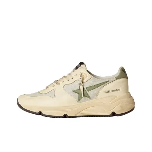 Golden Goose Running Sole Low Топ Повседневная обувь Женская Бежевая