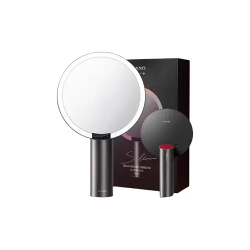 AMIRO O2 Collection HD Sunlight Grade Зеркало для макияжа MAKE UP Инструменты Портативное Зеркало Беспроводная Версия Черный Красный