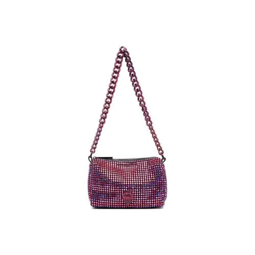 Kurt Geiger London Кристальная сумка через плечо мини женская фиолетовая