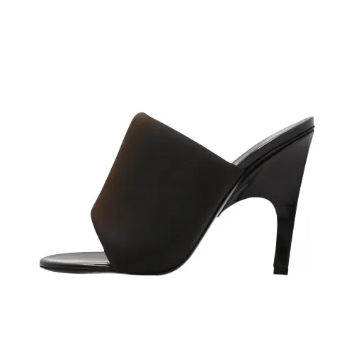 The Attico Быстросохнущие Слипоны Женские Темно-Коричневые