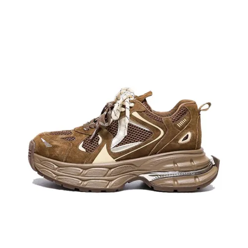 WOOS BOBO Низкий топ обувь с толстой подошвой женская