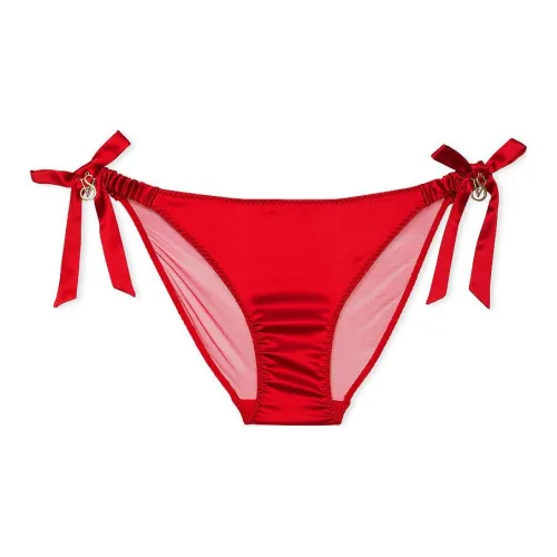 Victoria's Secret Very Sexy Satin Bows Cheeky Panty Lipstick Нижнее белье Женское 1 упаковка Красный