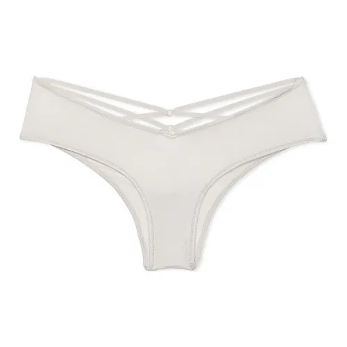 Victoria's Secret 1 упаковка Delfin GREY/Кокос Белый Женские трусики-бикини