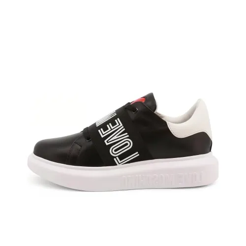 LOVE MOSCHINO Скейтборд Кроссовки Низкие Черные Белые Женские
