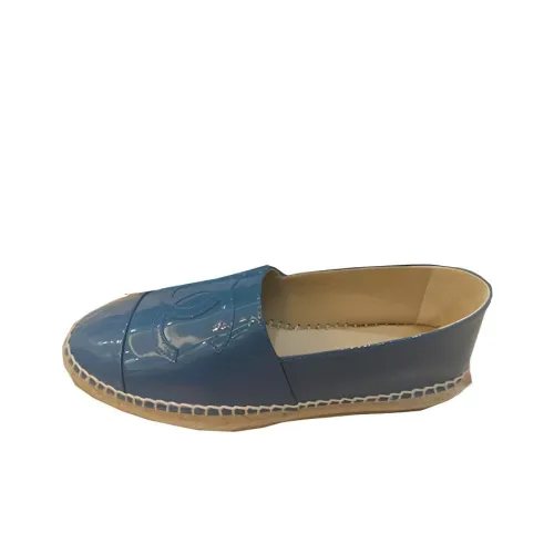 CHANEL 22A Early Autumn Эспадрильи Женские Синие