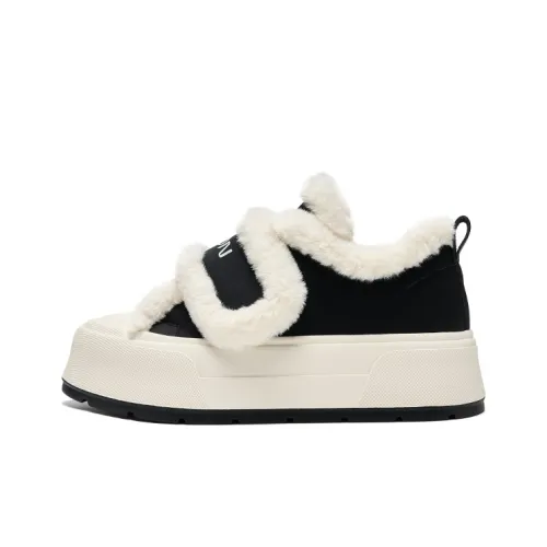 FION Casual Low Top Black Women's