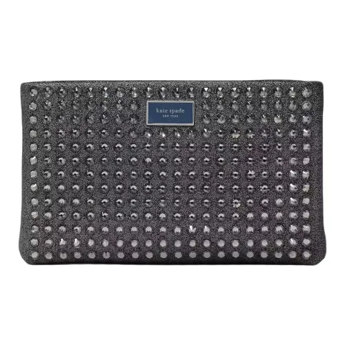 Kate Spade Блестящий Замша Клатч Женские Морской Синий