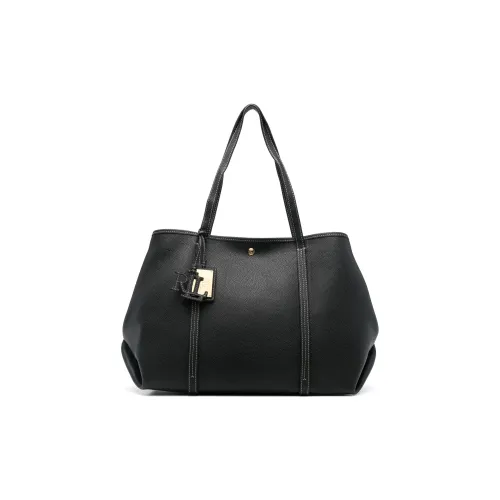 LAUREN RALPH LAUREN Кожа Тоут Сумка Сумка для покупок Сумка Сумка через плечо Большая Женская Черная