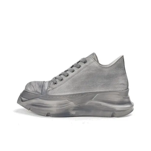 NAUTICA Противоскользящие амортизаторы с устойчивостью к истиранию Низкие кеды для скейтбординга Мужские Серые