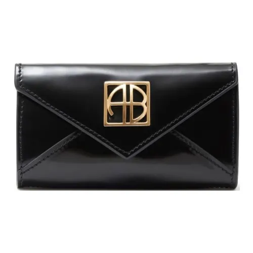 Anine Bing Телячья кожа Кошелек Женские Черный