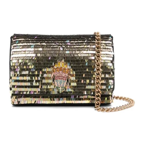 Kurt Geiger London ПЭТ Сумка через плечо Мини Женская Золотая