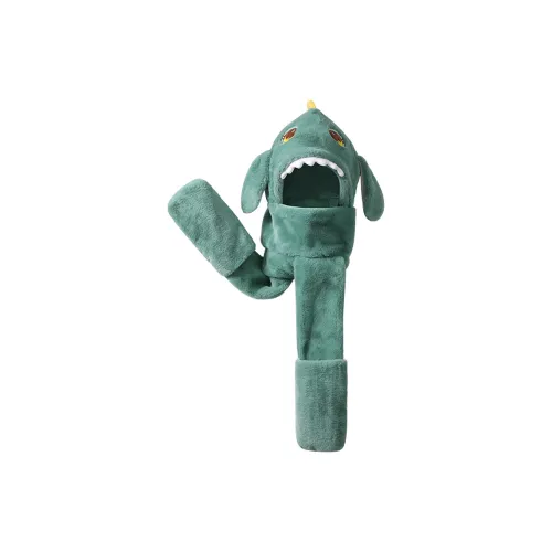 Shizhu Утолщенные шапки с капюшоном и плюшевые шапки для женщин