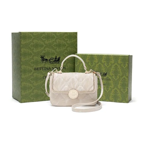 BETTINA VIVIAN ПУ (полиуретан) Одно плечо Сумка Стандартная Женская Бежевая Абрикосовая