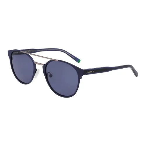 LACOSTE Металл Aviator Солнцезащитные очки Мужские Черные