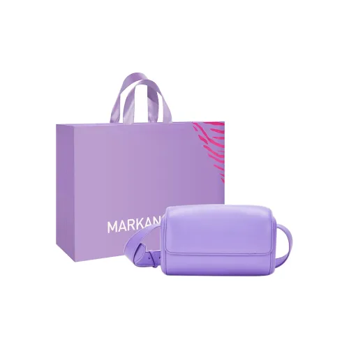 MARKANGARO ПУ (полиуретан) Сумка через плечо Сумка на плечо Стандартная Женская Лаванда