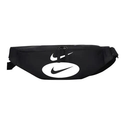 Nike Ткань Слинг-Сумка Поясная Сумка Стандартная Унисекс Черный Белый