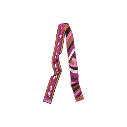 EMILIO PUCCI Шелковые шарфы для женщин Многоцветный