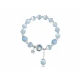 Счастливый бусина, звезда, браслет