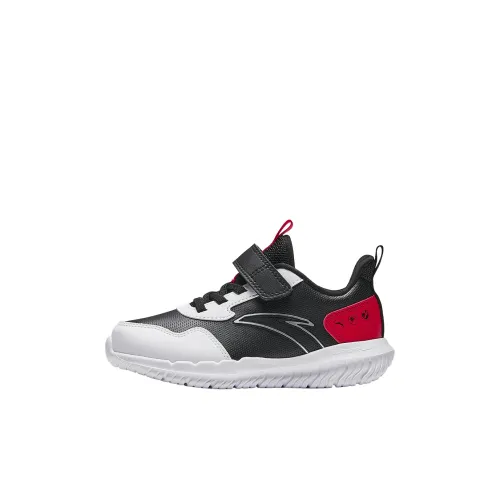 Antakids Детские беговые кроссовки Low Топ Черный Красный Для дошкольников