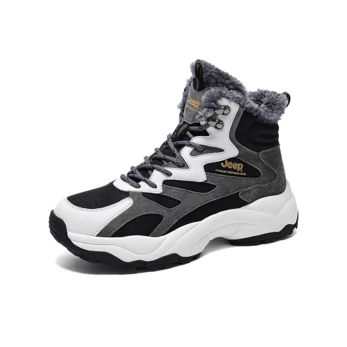 JEEP Противоскользящая Водонепроницаемая MID Топ Альпинистская Обувь Мужская