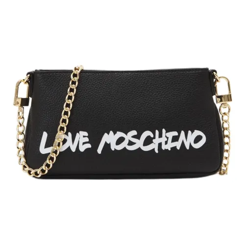 LOVE MOSCHINO Кожа Сумка Сумка через плечо Женская Черная