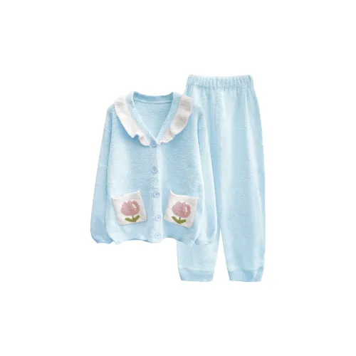 WANANNI Пижамный комплект женский синий