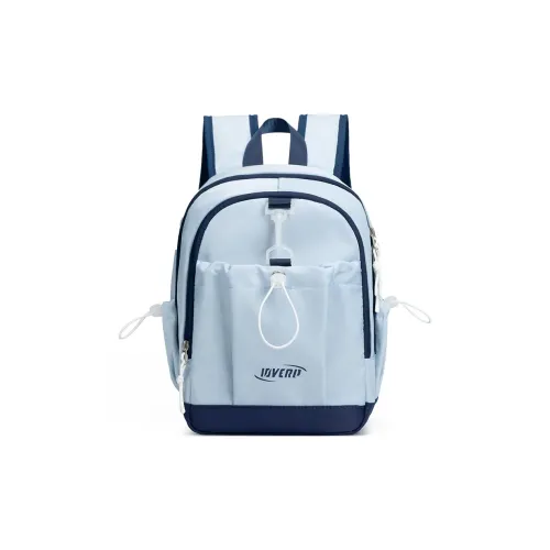 LOVERPUSS Ткань Minimalist Style Fashion Уличный Маленькая Сумка Студенческая Рюкзак Маленькая Женский Морская соль Синий